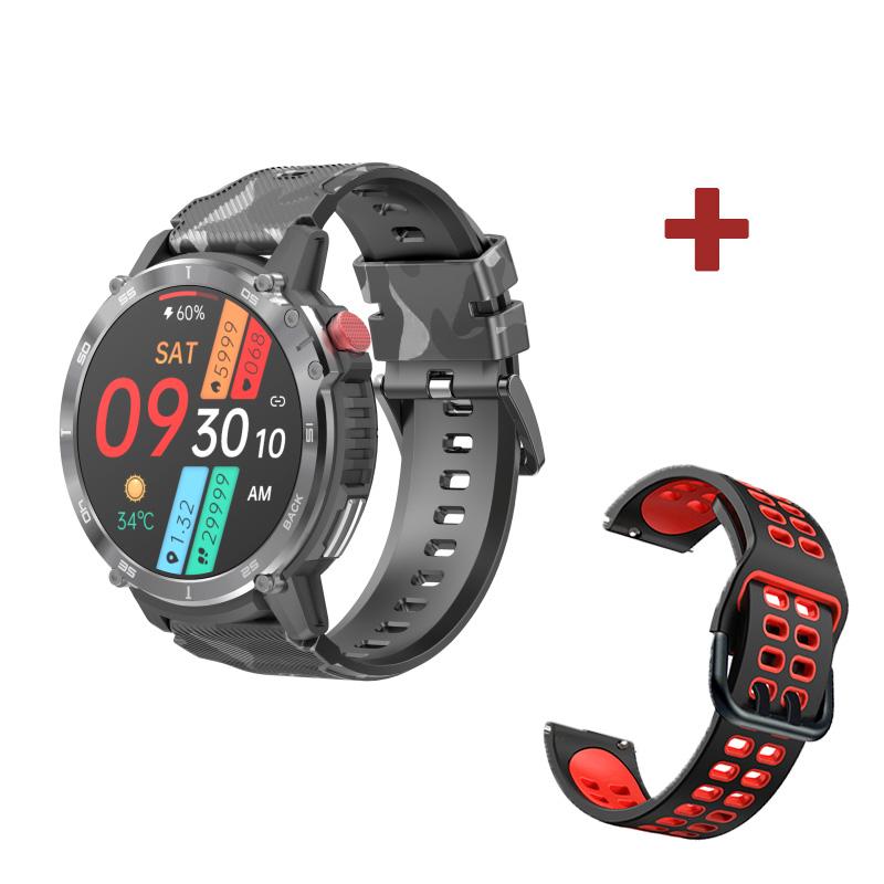 Smart Watch Men 4g Rom 1g Ram Blue Tooth Call 400mah Sports Watches Ip68 Waterproof C22 Smartwatch 1.6 Inch 400*400 Hd