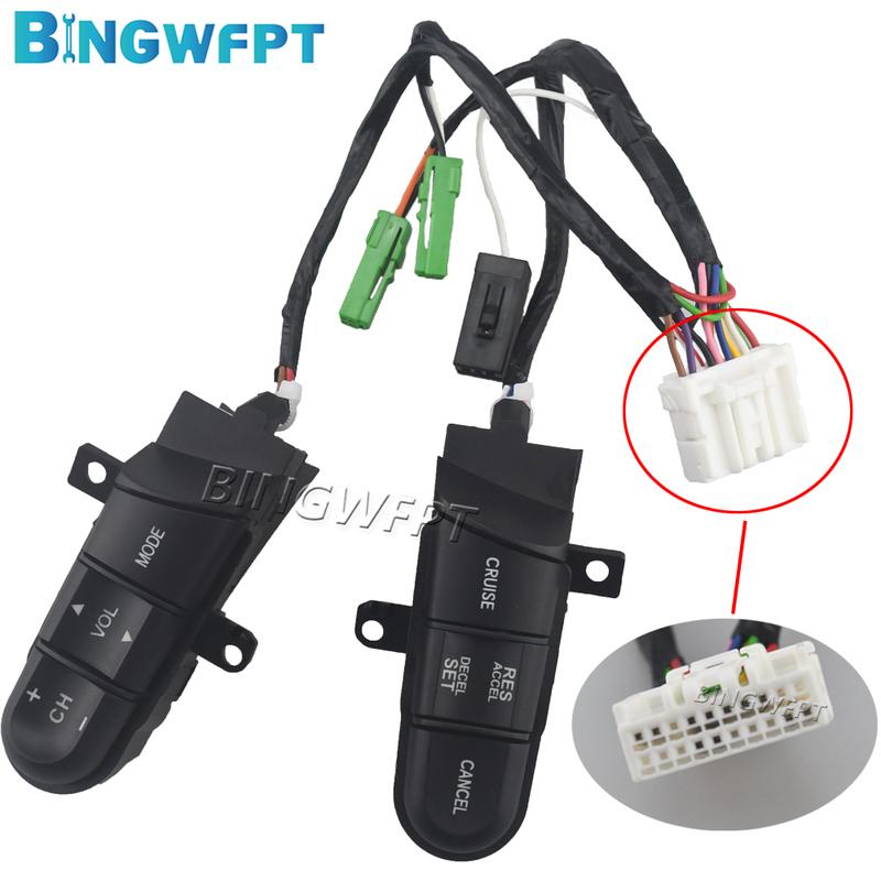 36770-SNA-B12 For Honda 08-13 Fit 09-14 City 06-11 Civic Multifunction Steering Wheel Button Switch