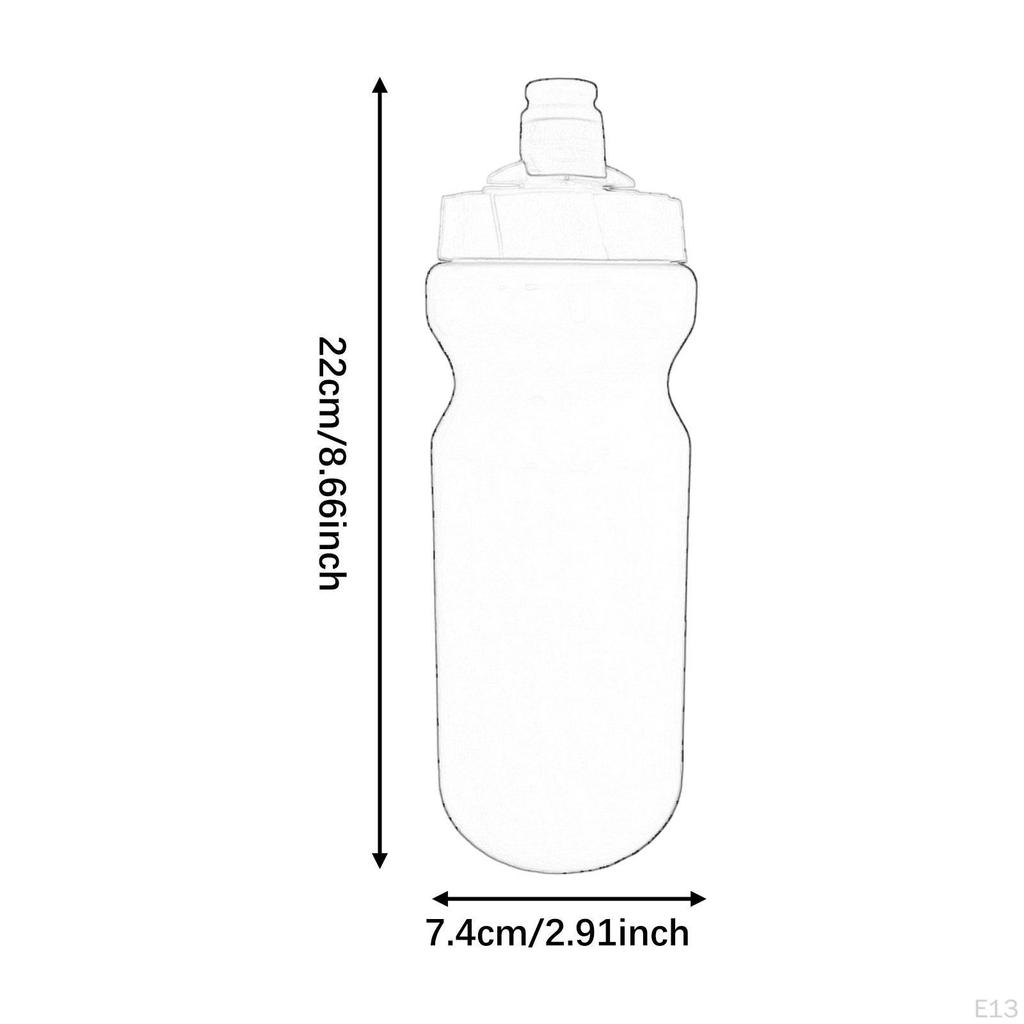 Sports Water Bottle ,620ml ,Water Cup, Drinking for Gym Soccer Ice Hockey