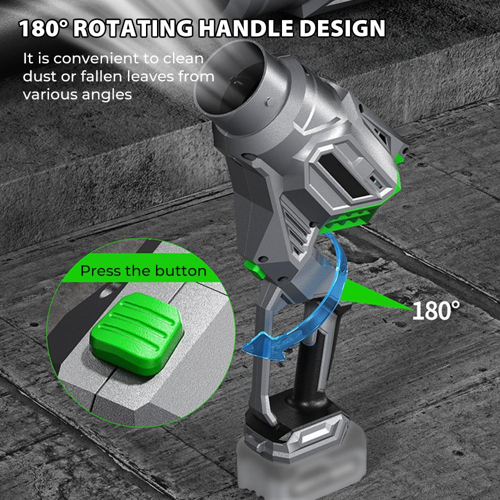 Brushless Turbo Jet Fan Electric Air Blower Cordless Leaf Blower Leaves Snow Dust Cleaning Tool Fits For Makita 18V Battery Pins