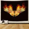 Wings Dream Art Tapestry Dormitory Office Room Hippie Wall Art Tapestry Home Bedroom Cartoon Aesthetic Decoration Wall Hanging