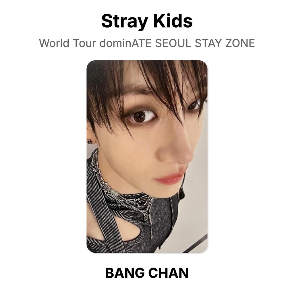 Stray Kids World Tour dominATE SEOUL STAY ZONE Official Photocard