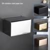 Handun Brushed Stainless Steel Suction Cup Tissue Box