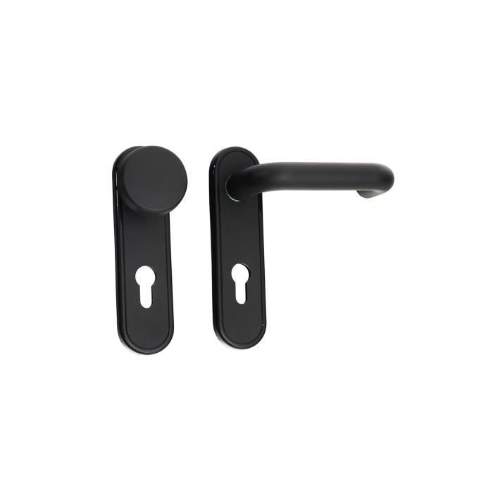 GENERIQUE - Jeu De Plaquettes À Bouton+Poignée Coupe-Feu 1.07070.24.0 Cisa - CISA