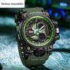 New Youth Electronic Watch Luminous Waterproof Fashion Wind Shockproof Alarm Clock Men's Watch