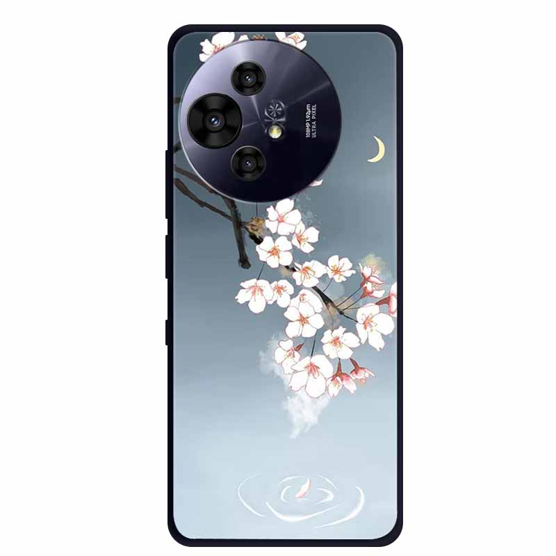 For TCL 50 Pro NxtPaper 5G Case Black Silicone Cover for 50 Pro NxtPaper Protective Shell Coque for TCL 50 NxtPaper 5G TPU Cases