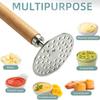 Potato Masher Stainless Steel Potato Ricer Kitchen Vegetable Masher With Non-Slip Handle Fruit Juicer Kitchen Gadgets 3