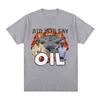 Hast du Oli Meme Grafik T-Shirt gesagt Herren Kleidung Mode Hip Hop Vintage Kurzarm T-Shirts Lässiges T-Shirt