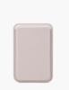Carteira de Cartão Compatível com MagSafe para iPhone Porta-Cartões de Couro para 3 23 2600 Vezes Mais Forte Que Ímã Bege Padrão Forte FICA DOURADO 17/16/15/14/13/12