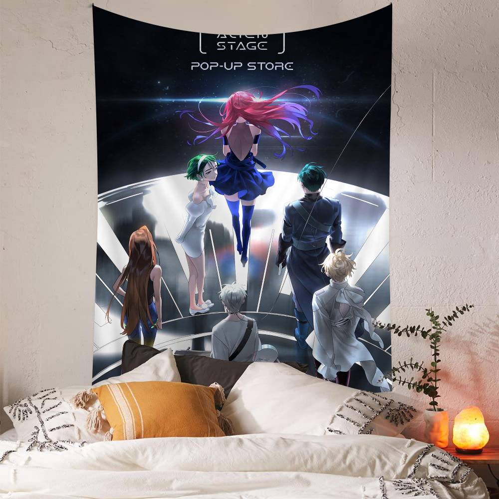 Alien Stage Anime Ivan Till Tapestry Art Printing Japanese Wall Tapestry Anime Wall Hanging Home Decor 74x94cm(29x37in)