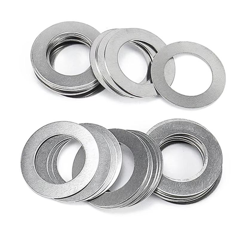 Weiyi M45 M48 M50 M60 DIN988 Acier Inoxydable SUS304 Rondelles de Calage Réglables Rondelles Plates Ultra-fines Rondelles Plates Larges