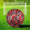 Brazilian Football Crest Printed Size 5 Soccer Balls, Anti-Slip, Protective Football, Outdoor Sport, a Unique Gift Suitable for him/her, Birthday