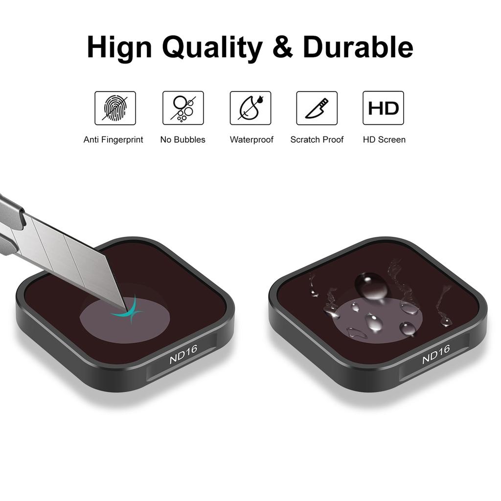 ND Lens Filter Double Sided Multilayer Coating ND Filter for Camera