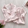 Spring And Autumn Sweet Wind Little Cherry Pajamas Women'S Comfortable Short-Sleeved Trousers Loungewear