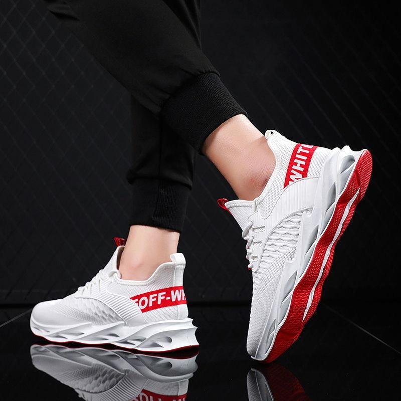 Men's Shoes Spring and Autumn New Sports Shoes Mesh Casual Breathable Fashion Korean Version Trendy Flying Woven Shoes Student Shoes