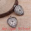 Big Heart Shaped Charms Pendant For Bracelet Necklace Jewelry Making Craft Findings