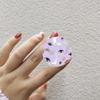 Türkischer Glücksbringer Blauer Nazar-Auge Abstrakter Handygriff Tok Ständer Halter Transparent Griptok für iPhone 13 Samsung Huawei Xiaomi Halterung