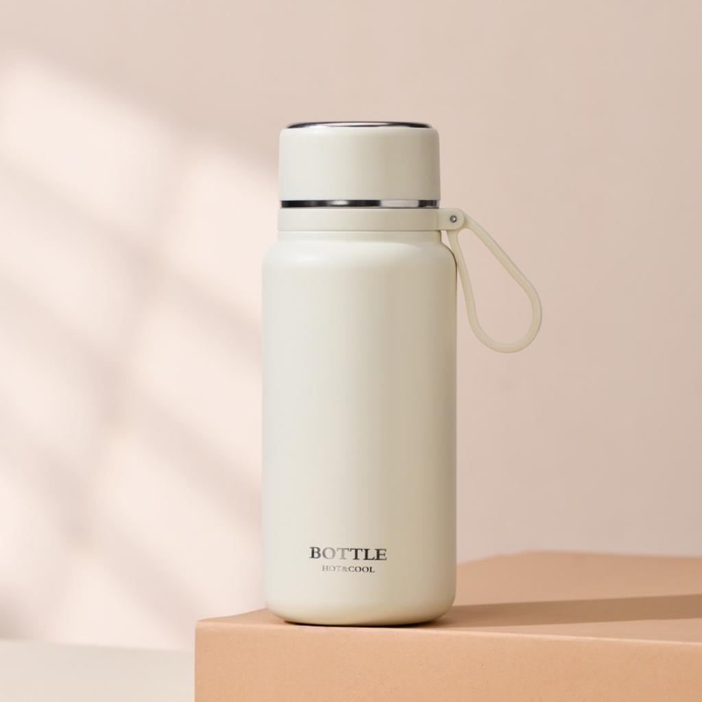 650/850ml Multi-Color 304 Stainless Steel Vacuum Bottle, Insulated Jug with Handle for Office & Outdoor