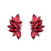 Fashion Exaggerated and Generous, Women's Trend Personalized Alloy Diamond-encrusted Multi-layer Stud Earrings