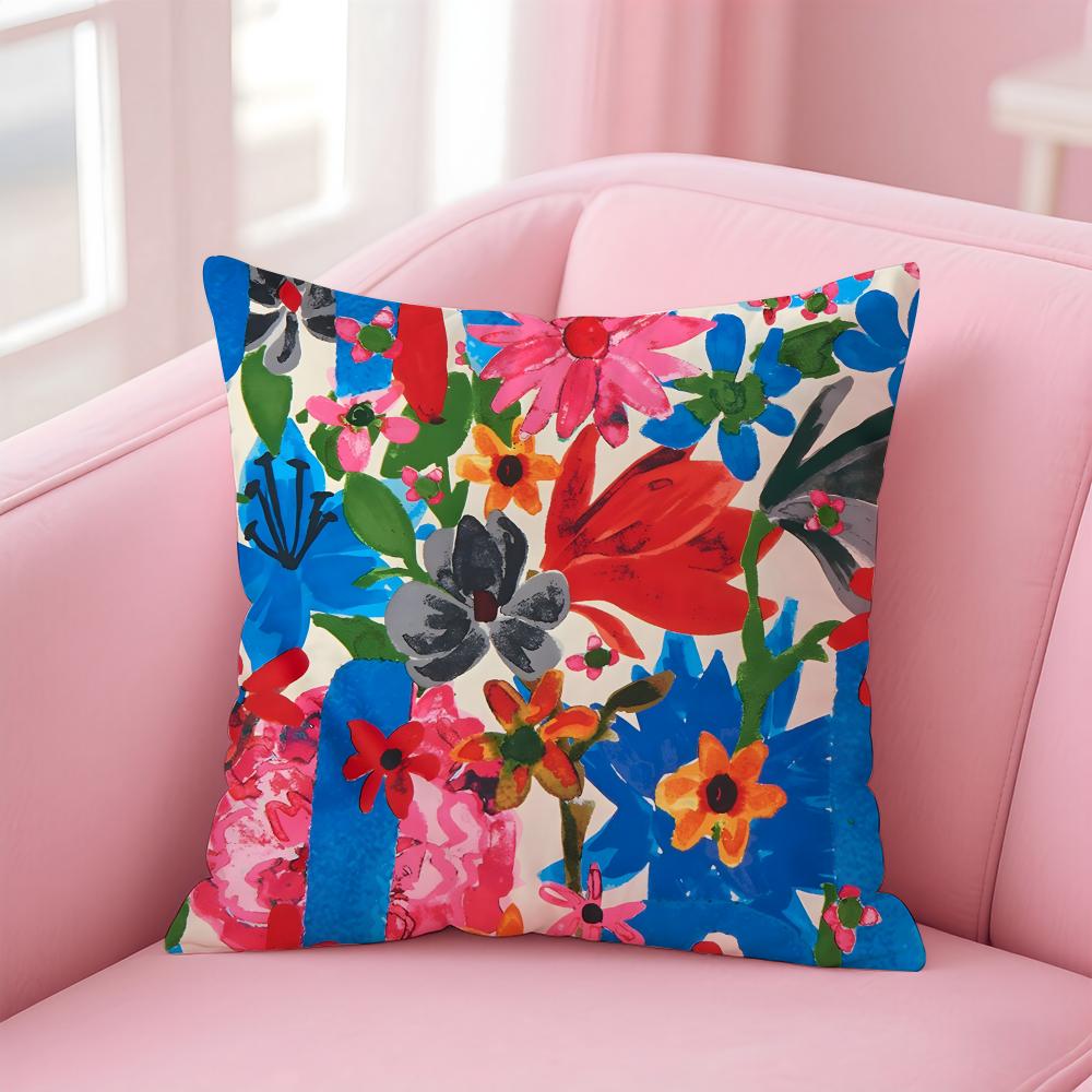 B-Bimba Y Lola Cushion Cover Pillowcase Short Plush Invisible Zipper Room Sofa Cushion Cover