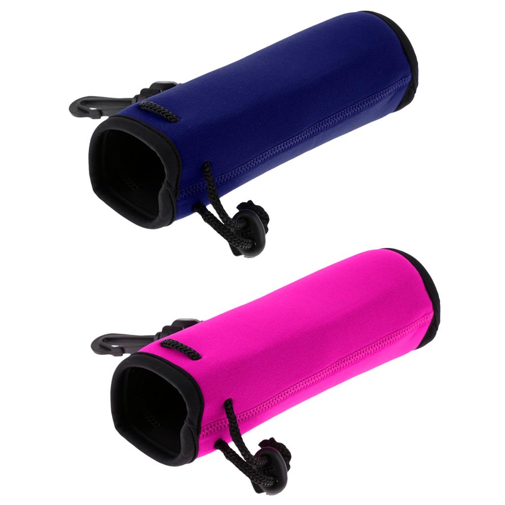 two water Bottle Holder, Insulated Neoprene Cooler Cover Sleeve Tote Bag for Kids