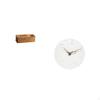 Remote Control Storage Tissue Box And Silent Wall Art Clock for Bedroom Kitchen Office Study Room