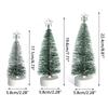Mini Künstlicher Weihnachtsbaum Helles LED-Licht Bastelartikel Wohnzimmer Schlafsaal