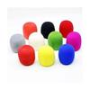 Microphone Covers, Microphone Sponges, 10 Pieces in 10 Colors, Protective Covers, Noise Reduction, Multicolored Sponge Cover Case Caps, Non-Disposable