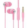 35mm Wired Headphones In Ear Headset With Microphone HiFi Stereo Bass Earbuds Sports In Line Control For Phone Music Gaming