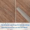 Wood Like Self Adhesive Floor Transition Strip Windproof Doorway Threshold  Mirror Frame Trim