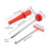 Universal Tire Valves Stem Replacement Kit Valves Stem Changer Tool set for Quick Installation without Professional Skills
