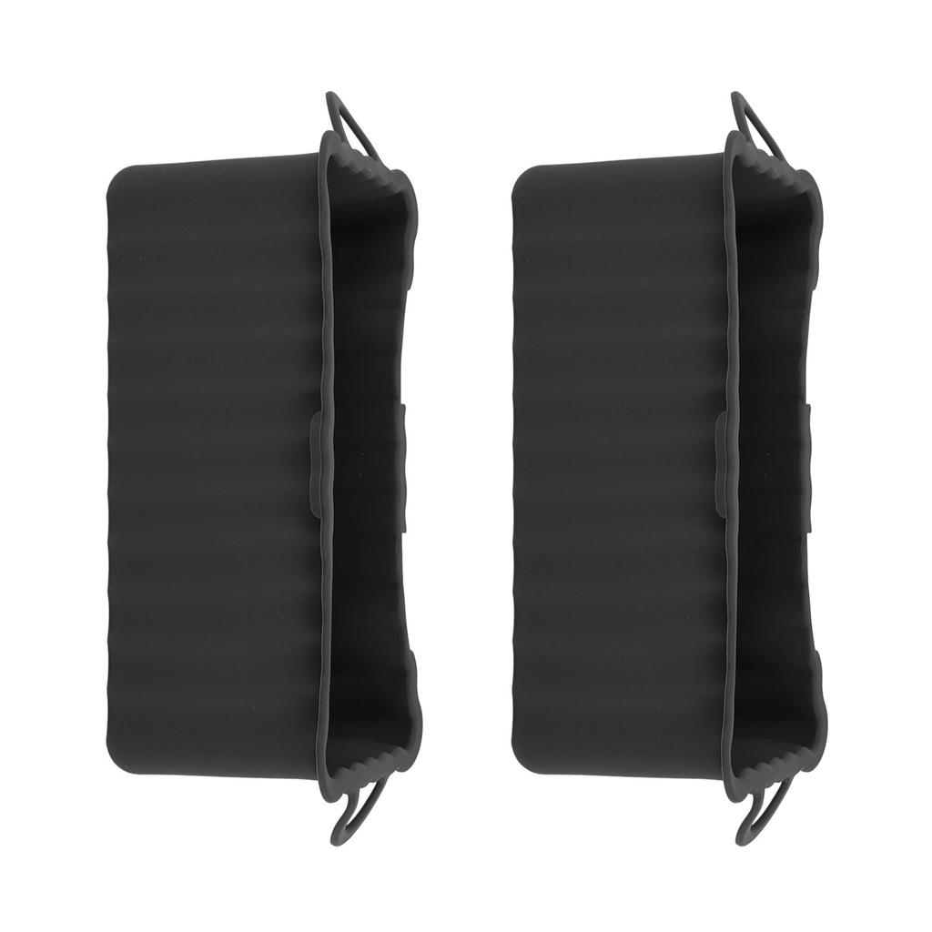 2KS Silikonová odkapávací miska na tuk pro Blackstone Griddle Opakovaně použitelná obdélníková miska na zachytávání tuku Vložka do misky pro kempování Grilování