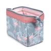 Nueva bolsa de cosméticos de moda para mujer, bolsa de maquillaje impermeable con diseño de flamenco, organizador de viaje, kits de artículos de tocador, bolsas de maquillaje portátiles, esteticista