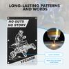 For YFZ450 Fender Warning Tags Plates Badges ATV Sticker 5052-Aluminum For Yamaha YFZ450R 2009-2024 YFZ 450 2010 2011 2012 2013