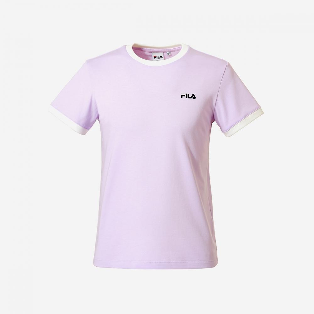 

Женская футболка с коротким рукавом Basic Linear Ringer Fila (ПВИ)