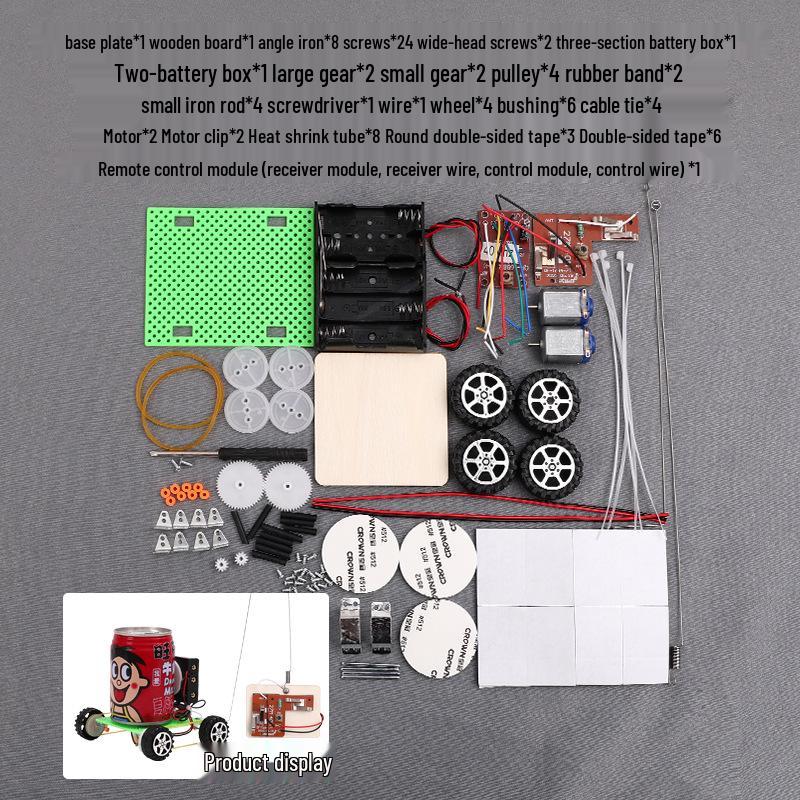 

Набор для сборки электромобиля с дистанционным управлением: Набор для научных экспериментов и изобретений