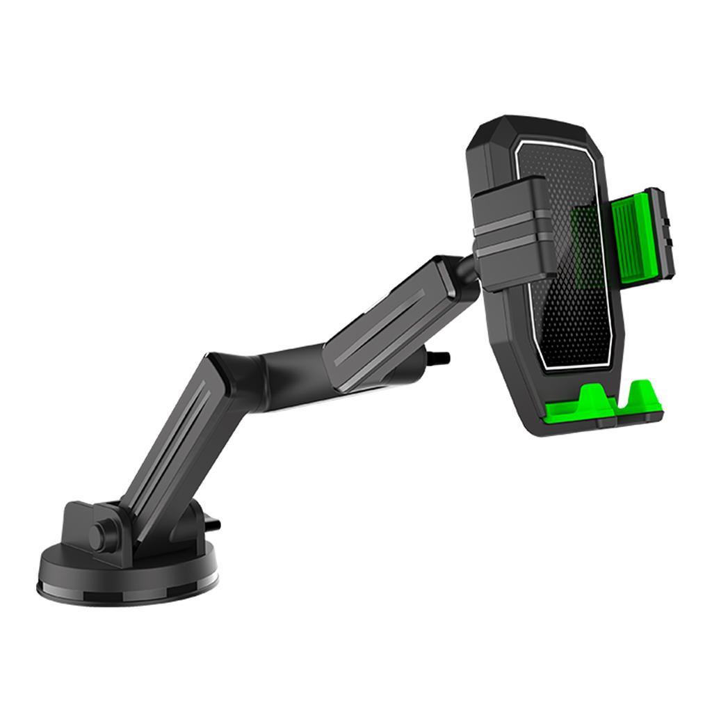 Universal Car Phone Mount Holder with Adjustable Height Long Arm Heavy Duty Suction Cup for Truck AUTO Dashboard Cell Phone