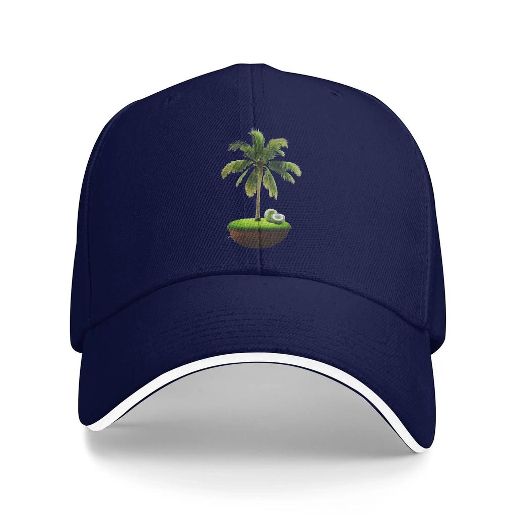 Coconut Tree Fruit Loves Baseball Cap  Men Women Custom DIY Trucker Hat Spring y2k Funny Outdoor Gym Sun Visor Baseball Caps