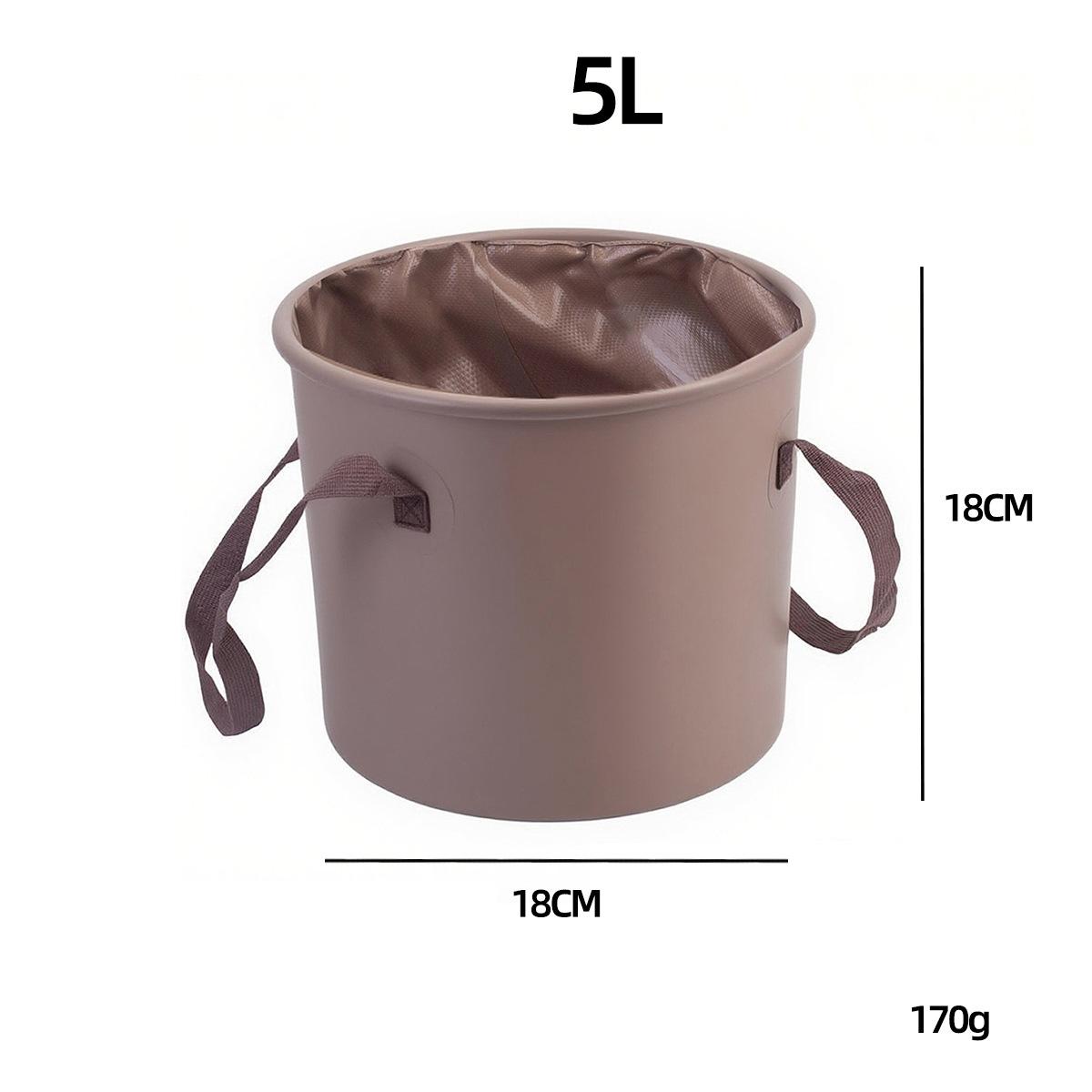 

20L Collapsible Water Bucket for Outdoor Camping, Capacity Portable Bucket for Fishing Foldable Storage Bucket for Car Travel, Water Storage Container