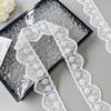 Mesh Lace Lace Accessories Diy Handmade Beads Embroidery Flower Hair Accessories Skirt Accessories Decorative Barcode Webbing