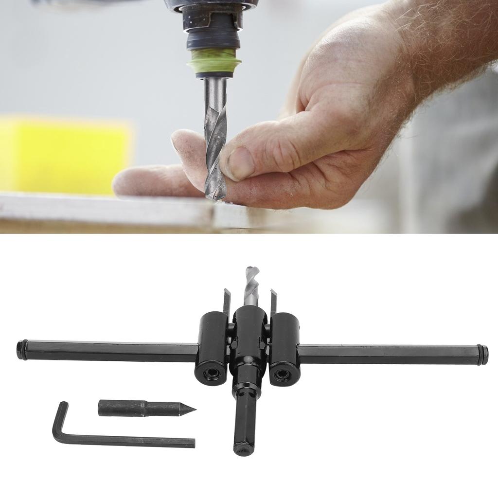   Hole Cutter Saw Kit Alloy Steel   Round Cutting for Wood Plastic Board