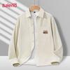 Baleno Men's Corduroy Long Sleeve Shirt Jacket