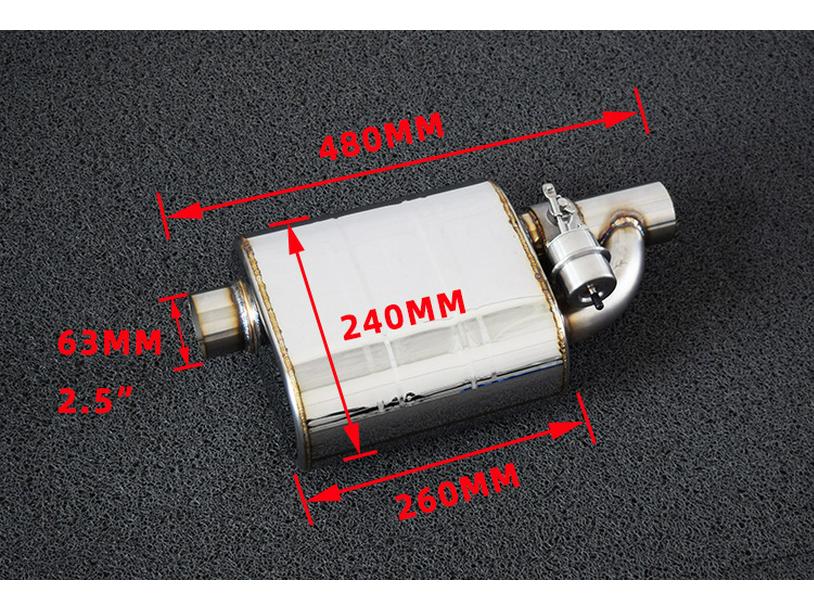 Universal Remote-Controlled Exhaust Valve: Single Inlet/Outlet Pneumatic System