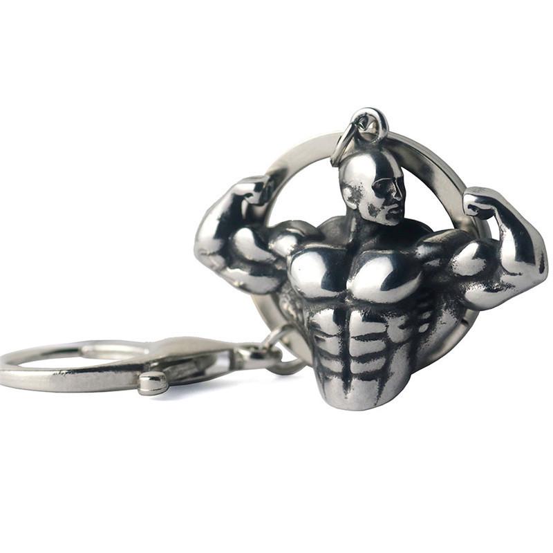 Portachiavi Bodybuilder: Accessorio Fitness e Muscle Car
