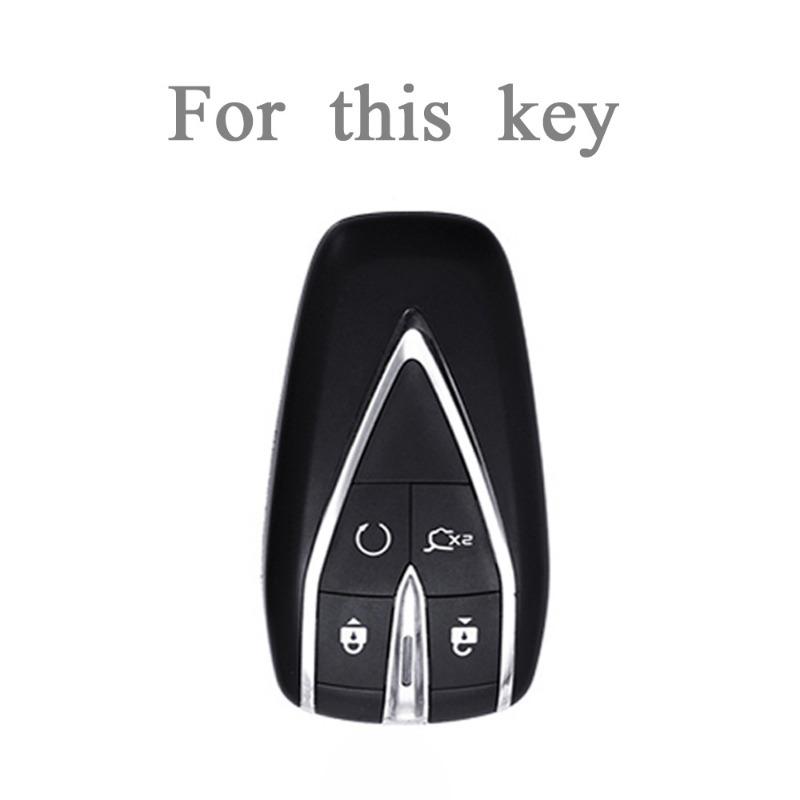 Car Key Case For Changan Cs35 Plus Cs75Plus Cs55 Plus Eado Uni-T Oushang X5 X7 Ev Tpu Key Cover Key Chain Accessories