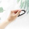 1Pc Oval nail brush nail dust brush nail cleaning brush plastic nail brush sweep soft bristle brush