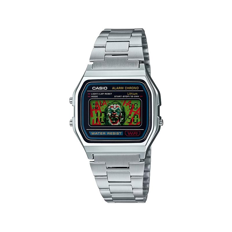 CASIO Customized watch modified series Quartz Steel Strap same style for men and women blue dial LvHong-XiaoChouXiao