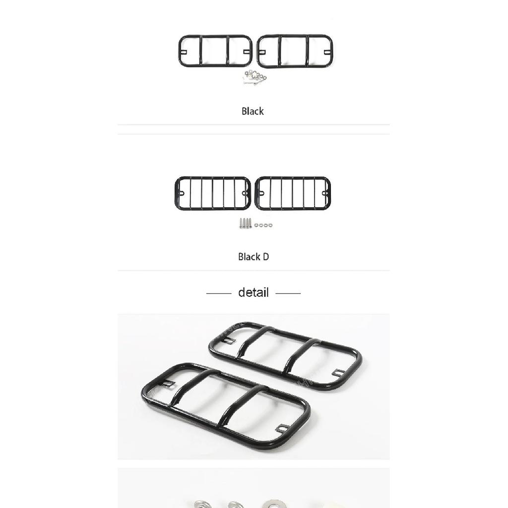 SHINEKA Lamp Hoods For Suzuki Jimny 2007-2017 Car Rear Bumper Fog Lamp Light Trim Cover Rear Fog Light Decoration Accessories