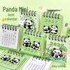Panda Cartoon Mini Desk Calendar 2027: Cute High-Value Planner for Students