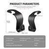 AAAYR1 Car Seat Back Headrest Hook Multi-functional Organizer Hanger Storage Holder For Opel Astra G J H Insignia Zafira Corsa D C